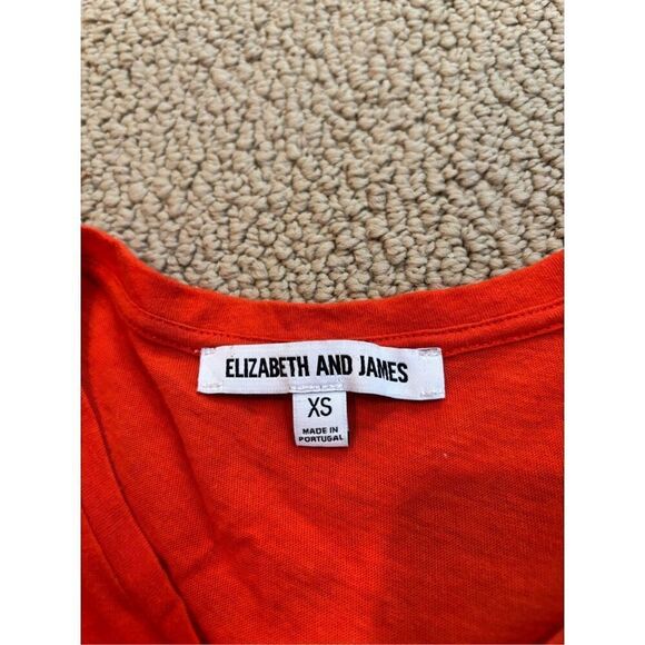 Elizabeth and James Dove Colorblock Asymmetric Dress - Picture 3 of 5